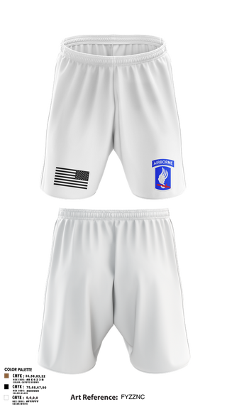 Athletic Shorts With Pockets, HHC, Brigade Support Battalion 173D IBCT(A), , Teamtime, Team time, sublimation, custom sports apparel, team uniforms, spirit wear, spiritwear, sports uniforms, custom shirts, team store, custom team store, fundraiser sports, apparel fundraiser