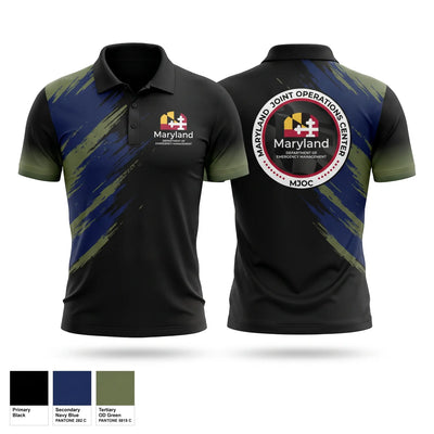 Maryland Department of Emergency Management Short Sleeve Performance Polo - 1