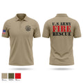 U.S. Army Fire Short Sleeve Performance Polo - 1