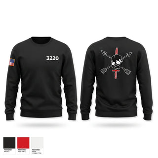 Crew Neck Sweatshirt, B/2/3, Army, Teamtime, Team time, sublimation, custom sports apparel, team uniforms, spirit wear, spiritwear, sports uniforms, custom shirts, team store, custom team store, fundraiser sports, apparel fundraiser
