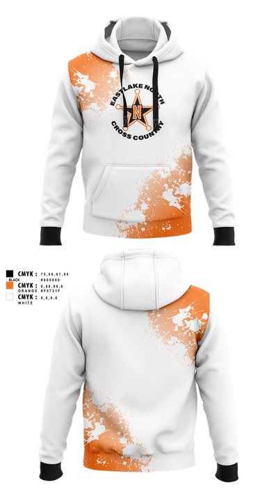 Eastlake North Cross Country 39932009 Hoodie - 3