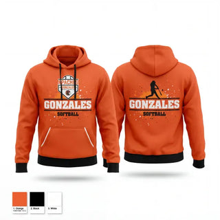 Hoodie, Gonzales High School Softball, Softball, Teamtime, Team time, sublimation, custom sports apparel, team uniforms, spirit wear, spiritwear, sports uniforms, custom shirts, team store, custom team store, fundraiser sports, apparel fundraiser