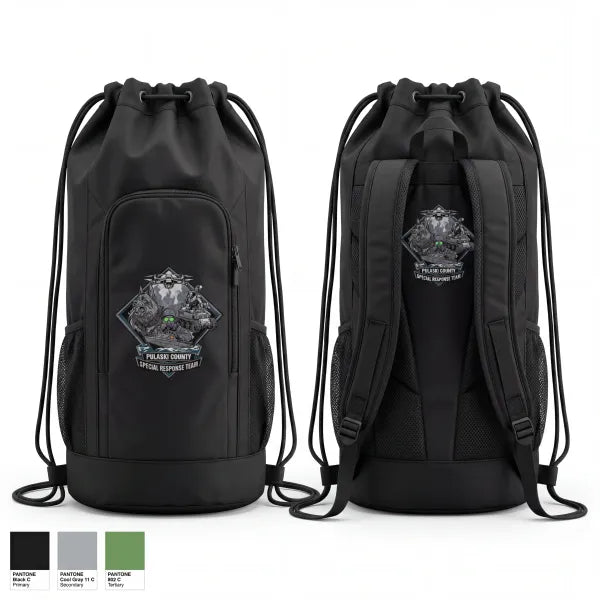 Gear Bag, Pulaski County SRT, Fire Department, Teamtime, Team time, sublimation, custom sports apparel, team uniforms, spirit wear, spiritwear, sports uniforms, custom shirts, team store, custom team store, fundraiser sports, apparel fundraiser