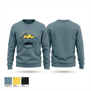 Crew Neck Sweatshirt, Camano Stanwood Pickleball Association, , Teamtime, Team time, sublimation, custom sports apparel, team uniforms, spirit wear, spiritwear, sports uniforms, custom shirts, team store, custom team store, fundraiser sports, apparel fundraiser