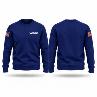 Crew Neck Sweatshirt, WDOC, Police, Teamtime, Team time, sublimation, custom sports apparel, team uniforms, spirit wear, spiritwear, sports uniforms, custom shirts, team store, custom team store, fundraiser sports, apparel fundraiser