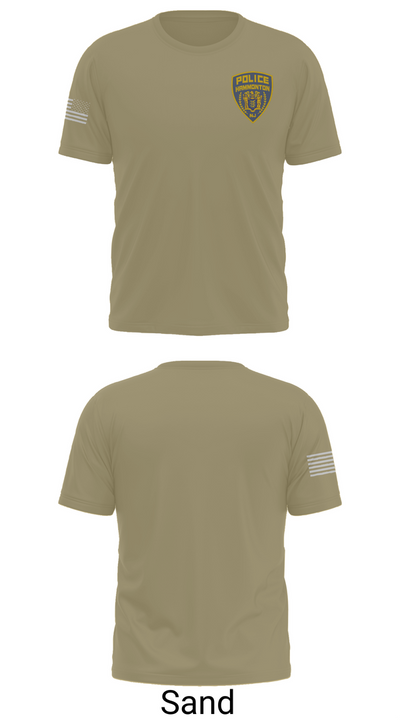 Hammonton Police 88438109 Old School Cotton Feel Shirt - 86