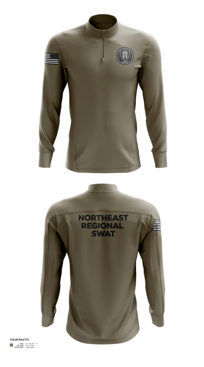 Swat 30841116 Quarter Zip Jacket - 102