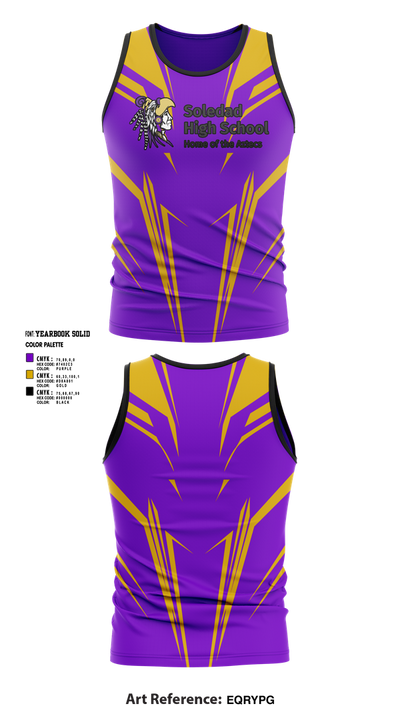 Soledad High School Cheer 88814096 Tank Top - 1