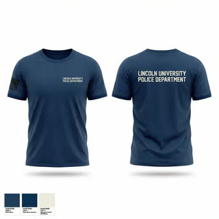 Old School Cotton Feel Shirt, Lincoln University Police Department, Police, Teamtime, Team time, sublimation, custom sports apparel, team uniforms, spirit wear, spiritwear, sports uniforms, custom shirts, team store, custom team store, fundraiser sports, apparel fundraiser