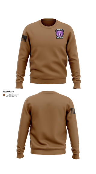 Crew Neck Sweatshirt, Demon PLT, Army, Teamtime, Team time, sublimation, custom sports apparel, team uniforms, spirit wear, spiritwear, sports uniforms, custom shirts, team store, custom team store, fundraiser sports, apparel fundraiser