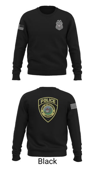 Crew Neck Sweatshirt, Broadway Police, Police, Teamtime, Team time, sublimation, custom sports apparel, team uniforms, spirit wear, spiritwear, sports uniforms, custom shirts, team store, custom team store, fundraiser sports, apparel fundraiser