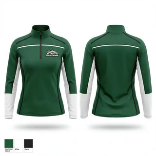 Quarter Zip Jacket, Lady Mustangs, Softball, Teamtime, Team time, sublimation, custom sports apparel, team uniforms, spirit wear, spiritwear, sports uniforms, custom shirts, team store, custom team store, fundraiser sports, apparel fundraiser
