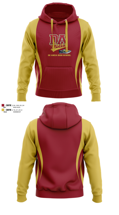 De Anza High School 76692398 Hoodie - 2