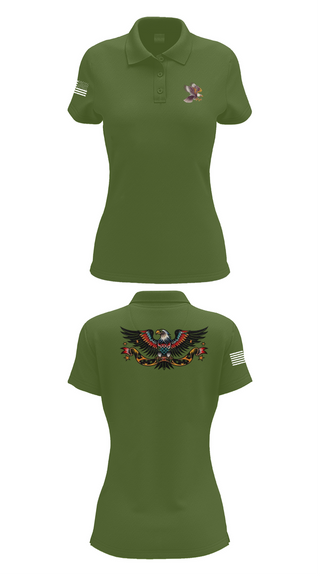 Womens Short Sleeve Performance Polo, ECHO, , Teamtime, Team time, sublimation, custom sports apparel, team uniforms, spirit wear, spiritwear, sports uniforms, custom shirts, team store, custom team store, fundraiser sports, apparel fundraiser
