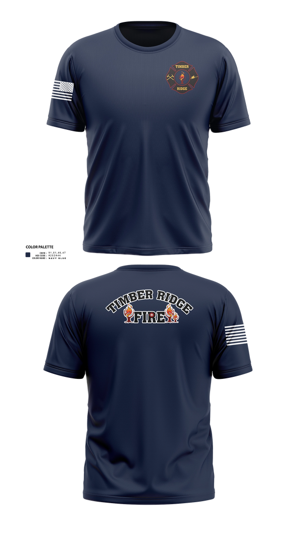 Old School Cotton Feel Shirt, Timber ridge fire, Fire Department, Teamtime, Team time, sublimation, custom sports apparel, team uniforms, spirit wear, spiritwear, sports uniforms, custom shirts, team store, custom team store, fundraiser sports, apparel fundraiser