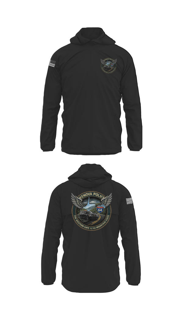 Windbreaker, Kenova Police Department, Police, Teamtime, Team time, sublimation, custom sports apparel, team uniforms, spirit wear, spiritwear, sports uniforms, custom shirts, team store, custom team store, fundraiser sports, apparel fundraiser
