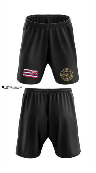 Athletic Shorts With Pockets, OCCC, Police, Teamtime, Team time, sublimation, custom sports apparel, team uniforms, spirit wear, spiritwear, sports uniforms, custom shirts, team store, custom team store, fundraiser sports, apparel fundraiser