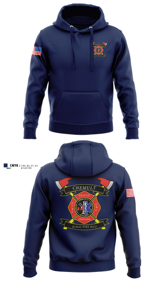 Hoodie, Chemult Rural Fire Protection District, Fire Department, Teamtime, Team time, sublimation, custom sports apparel, team uniforms, spirit wear, spiritwear, sports uniforms, custom shirts, team store, custom team store, fundraiser sports, apparel fundraiser