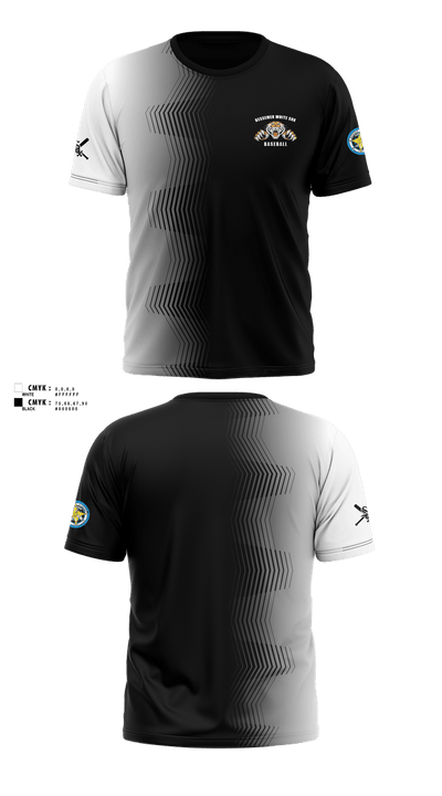 Bessemer White Sox 5262418 Short Sleeve Performance Shirt - 1