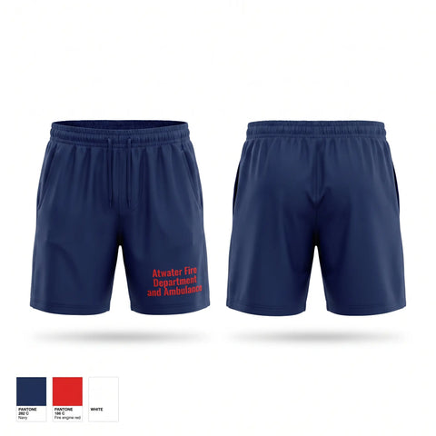 Athletic Shorts With Pockets, Atwater Fire Department and Ambulance, EMS/EMT, Teamtime, Team time, sublimation, custom sports apparel, team uniforms, spirit wear, spiritwear, sports uniforms, custom shirts, team store, custom team store, fundraiser sports, apparel fundraiser