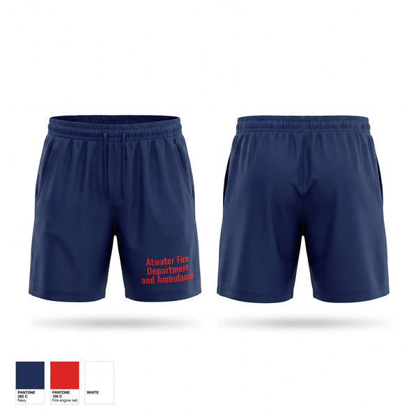 Athletic Shorts With Pockets, Atwater Fire Department and Ambulance, EMS/EMT, Teamtime, Team time, sublimation, custom sports apparel, team uniforms, spirit wear, spiritwear, sports uniforms, custom shirts, team store, custom team store, fundraiser sports, apparel fundraiser