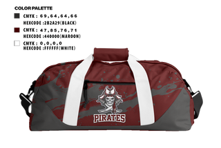 Duffle Bag, PIRATES, , Teamtime, Team time, sublimation, custom sports apparel, team uniforms, spirit wear, spiritwear, sports uniforms, custom shirts, team store, custom team store, fundraiser sports, apparel fundraiser