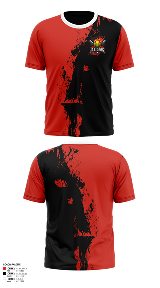 Short Sleeve Performance Shirt, Raiders, Softball, Teamtime, Team time, sublimation, custom sports apparel, team uniforms, spirit wear, spiritwear, sports uniforms, custom shirts, team store, custom team store, fundraiser sports, apparel fundraiser