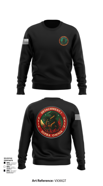 Detachment 1, 24th MDSB 49802931 Crew Neck Sweatshirt - 101