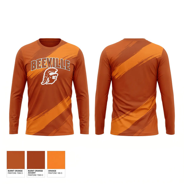 Long Sleeve Performance Shirt, TROJANS, Track & Field, Teamtime, Team time, sublimation, custom sports apparel, team uniforms, spirit wear, spiritwear, sports uniforms, custom shirts, team store, custom team store, fundraiser sports, apparel fundraiser