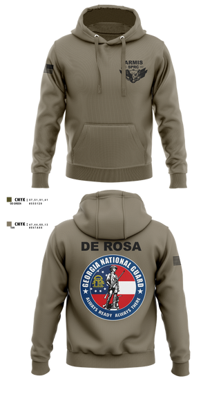 Hoodie, Armis SPRC, National Guard, Teamtime, Team time, sublimation, custom sports apparel, team uniforms, spirit wear, spiritwear, sports uniforms, custom shirts, team store, custom team store, fundraiser sports, apparel fundraiser