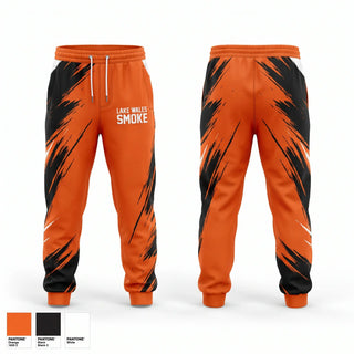 Sweatpants, Lake Wales Smoke, Baseball, Teamtime, Team time, sublimation, custom sports apparel, team uniforms, spirit wear, spiritwear, sports uniforms, custom shirts, team store, custom team store, fundraiser sports, apparel fundraiser