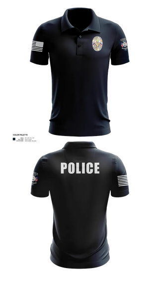 Short Sleeve Performance Polo, Miami Police Department, , Teamtime, Team time, sublimation, custom sports apparel, team uniforms, spirit wear, spiritwear, sports uniforms, custom shirts, team store, custom team store, fundraiser sports, apparel fundraiser
