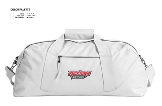 Duffle Bag, Rocktown High School Basketball, Men's Basketball, Teamtime, Team time, sublimation, custom sports apparel, team uniforms, spirit wear, spiritwear, sports uniforms, custom shirts, team store, custom team store, fundraiser sports, apparel fundraiser