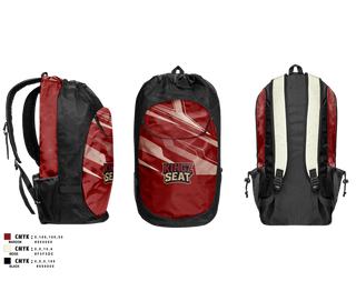 Gear Bag, Kingz seat, E-Sports, Teamtime, Team time, sublimation, custom sports apparel, team uniforms, spirit wear, spiritwear, sports uniforms, custom shirts, team store, custom team store, fundraiser sports, apparel fundraiser