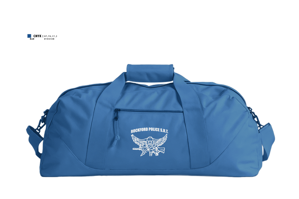 Duffle Bag, Rockford Police S.R.T., Police, Teamtime, Team time, sublimation, custom sports apparel, team uniforms, spirit wear, spiritwear, sports uniforms, custom shirts, team store, custom team store, fundraiser sports, apparel fundraiser