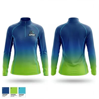 Whidbey Island Vipers 44224455 Quarter Zip Jacket - 1