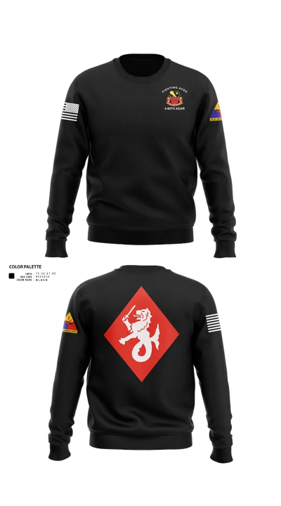 4-60th ADAR Crew Neck Sweatshirt - 100