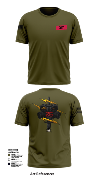 Short Sleeve Performance Shirt, 26th CM Co, , Teamtime, Team time, sublimation, custom sports apparel, team uniforms, spirit wear, spiritwear, sports uniforms, custom shirts, team store, custom team store, fundraiser sports, apparel fundraiser