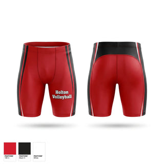Mens Compression Shorts, Holton Volleyball, Women's Volleyball, Teamtime, Team time, sublimation, custom sports apparel, team uniforms, spirit wear, spiritwear, sports uniforms, custom shirts, team store, custom team store, fundraiser sports, apparel fundraiser
