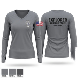 Old School Cotton Feel Shirt, Kingsport Police Explorer Post, Police, Teamtime, Team time, sublimation, custom sports apparel, team uniforms, spirit wear, spiritwear, sports uniforms, custom shirts, team store, custom team store, fundraiser sports, apparel fundraiser