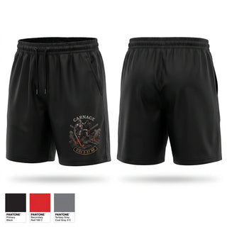 Athletic Shorts With Pockets, Carnage 2-37AR, Army, Teamtime, Team time, sublimation, custom sports apparel, team uniforms, spirit wear, spiritwear, sports uniforms, custom shirts, team store, custom team store, fundraiser sports, apparel fundraiser