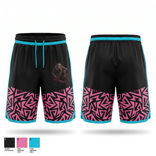 Athletic Shorts With Pockets, Scary hippos, Baseball, Teamtime, Team time, sublimation, custom sports apparel, team uniforms, spirit wear, spiritwear, sports uniforms, custom shirts, team store, custom team store, fundraiser sports, apparel fundraiser
