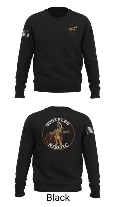 NJROTC Apache Company 29120146 Crew Neck Sweatshirt - 24