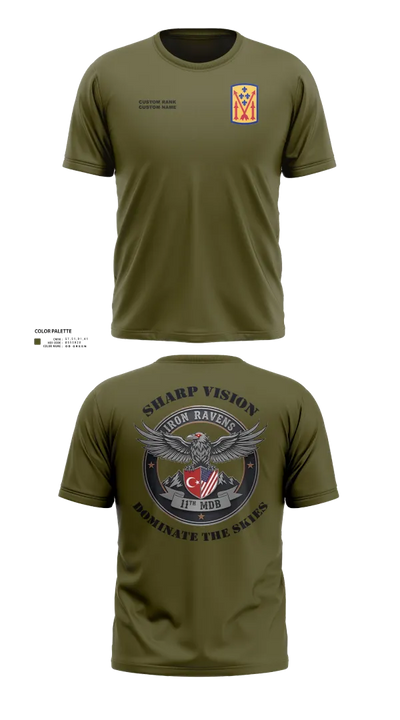 11th MDB 23252297 Short Sleeve Performance Shirt - 61