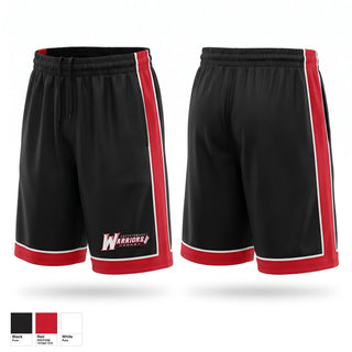 Athletic Shorts With Pockets, Warriors, Ice Hockey, Teamtime, Team time, sublimation, custom sports apparel, team uniforms, spirit wear, spiritwear, sports uniforms, custom shirts, team store, custom team store, fundraiser sports, apparel fundraiser