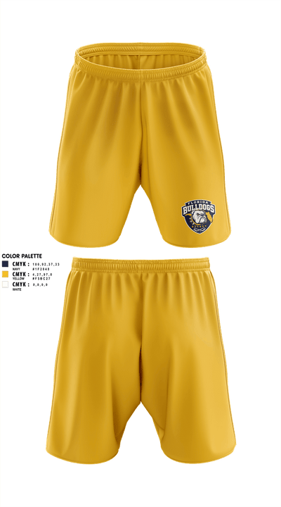 Florida Bulldogs Hockey 40347739 Athletic Shorts With Pockets - 3