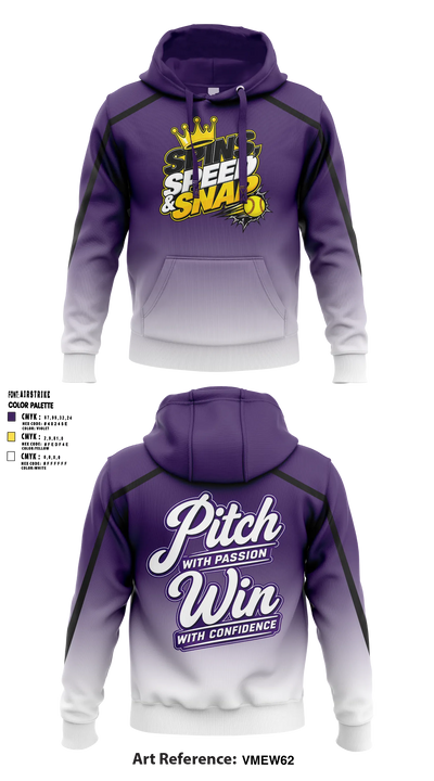 Spins, Speed & Snap Pitching Hoodie - 5