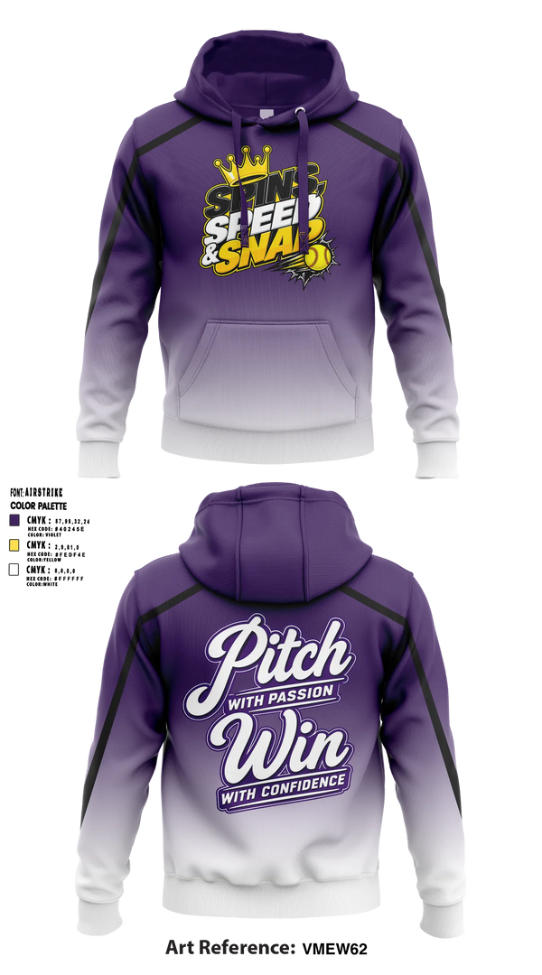 Hoodie, Spins, Speed & Snap Pitching, , Teamtime, Team time, sublimation, custom sports apparel, team uniforms, spirit wear, spiritwear, sports uniforms, custom shirts, team store, custom team store, fundraiser sports, apparel fundraiser