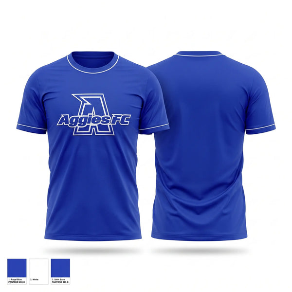 Short Sleeve Performance Shirt, Aggies FC, Men's Soccer, Teamtime, Team time, sublimation, custom sports apparel, team uniforms, spirit wear, spiritwear, sports uniforms, custom shirts, team store, custom team store, fundraiser sports, apparel fundraiser