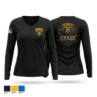 Old School Cotton Feel Shirt, West Virginia Natural Resources Police ERASE Unit, Police, Teamtime, Team time, sublimation, custom sports apparel, team uniforms, spirit wear, spiritwear, sports uniforms, custom shirts, team store, custom team store, fundraiser sports, apparel fundraiser